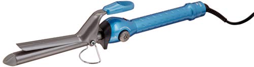 BaBylissPRO Nano Titanium Spring Curling Iron - Blue - 0.75