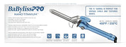 BaBylissPRO Nano Titanium Spring Curling Iron - Blue - 0.75