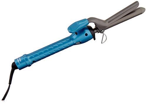 BaBylissPRO Nano Titanium Spring Curling Iron - Blue - 0.75