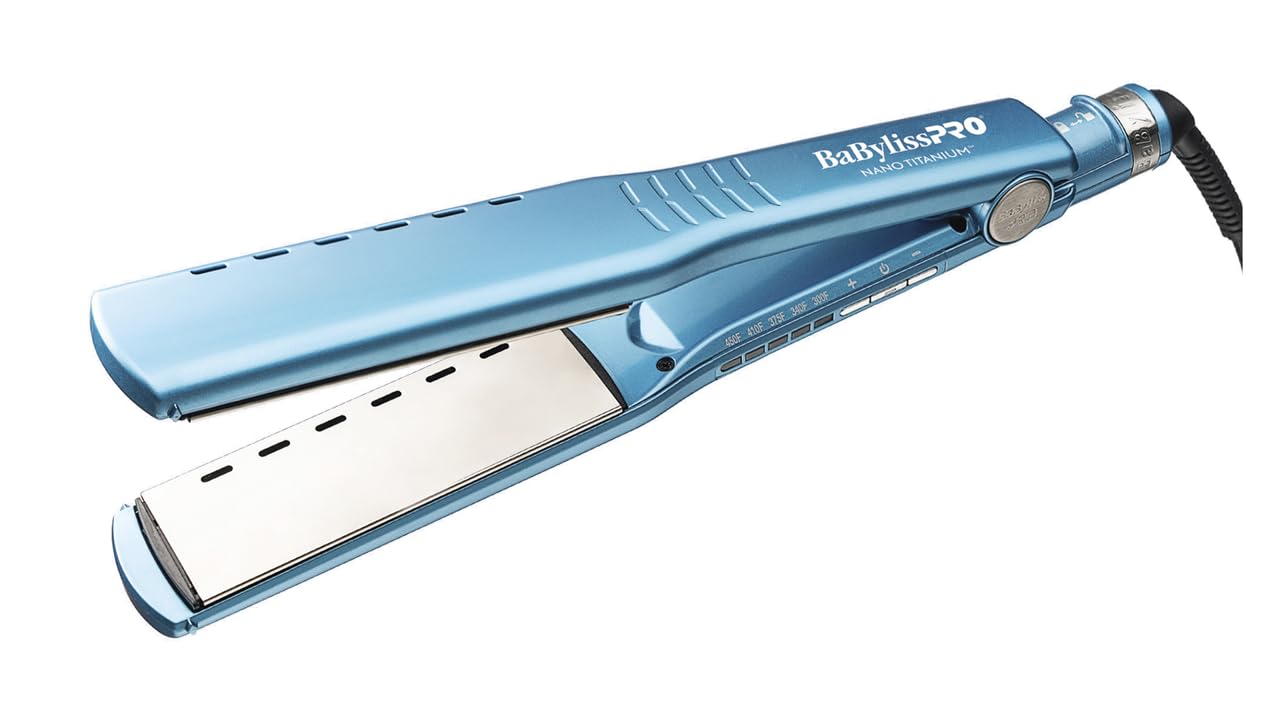 BaBylissPRO Nano Titanium Vented Straightening Iron 1.5