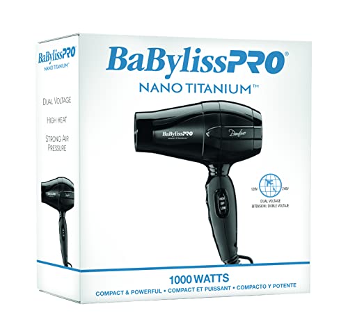BaBylissPRO Nano Titanium Bambino Compact Dryer