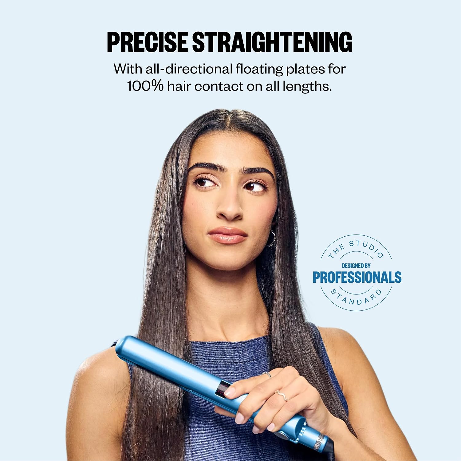BaBylissPRO Nano Titanium 1" Digital Hair Straightener Flat Iron