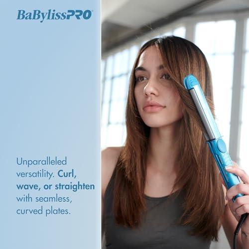 BaBylissPRO Nano Titanium 1" Curved Hair Iron