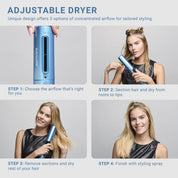 BaBylissPRO Nano Titanium StyleSwitch Ionic Multi-Styler & Hair Dryer