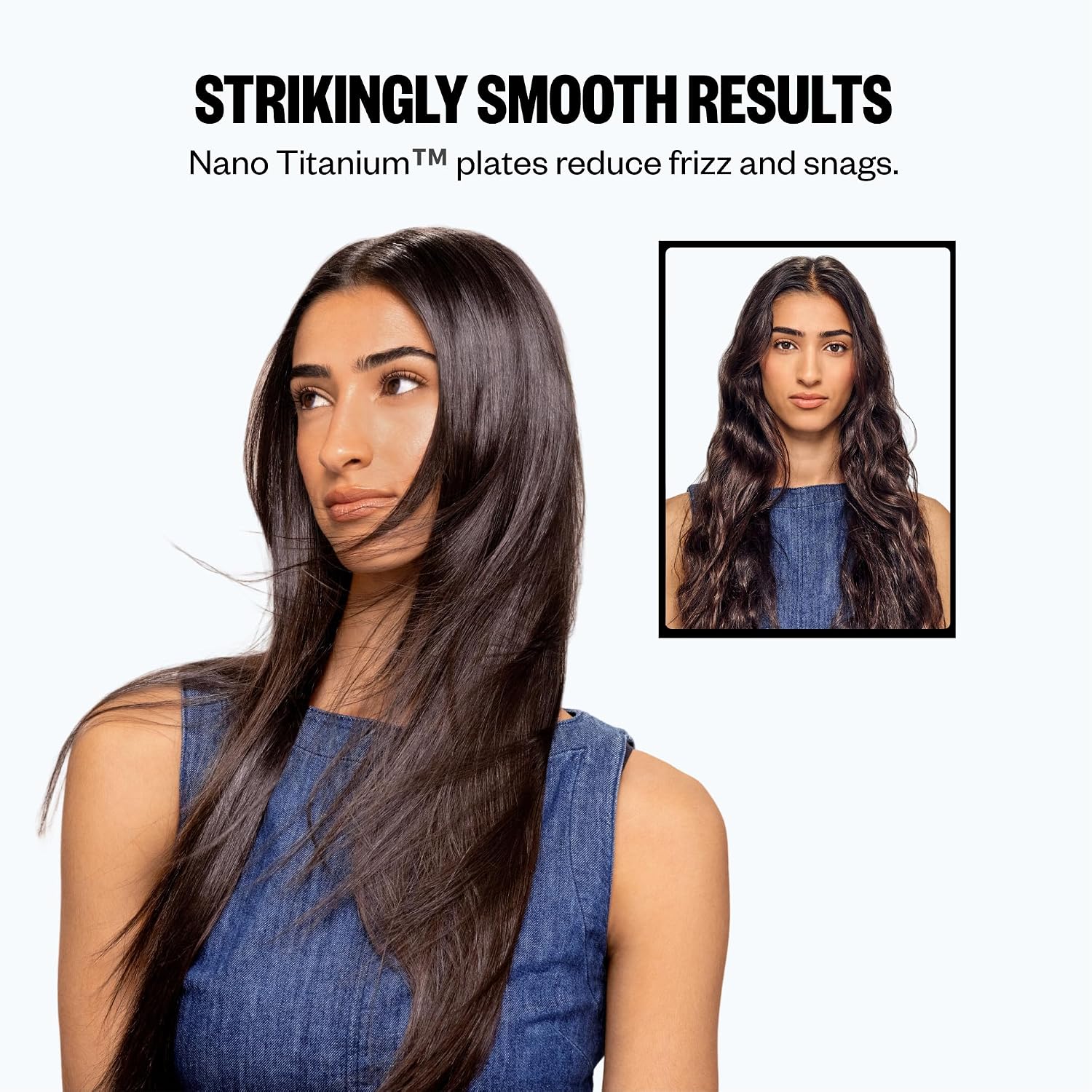 BabylissPRO 1 in. Nano Titanium Ultra-Thin Hair Straightener