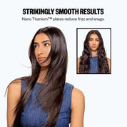 BabylissPRO 1 in. Nano Titanium Ultra-Thin Hair Straightener