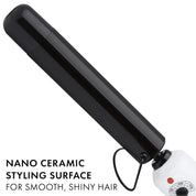 HOT TOOLS Pro Artist Nano Ceramic Curling Wand | For Smooth, Shiny Hair 1.25"