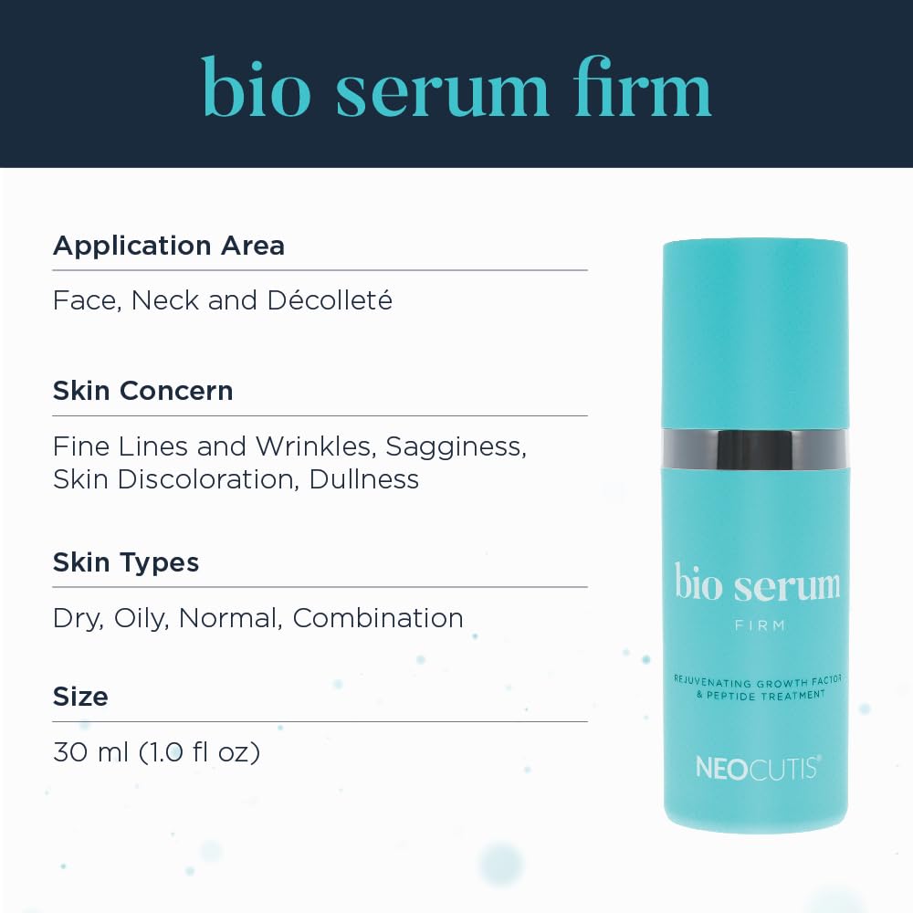 Neocutis Bio Serum Firm Rejuvenating Growth Factor & Peptide Treatment