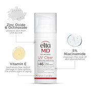 EltaMD UV Clear Broad Spectrum SPF 46 Facial Sunscreen - Untinted