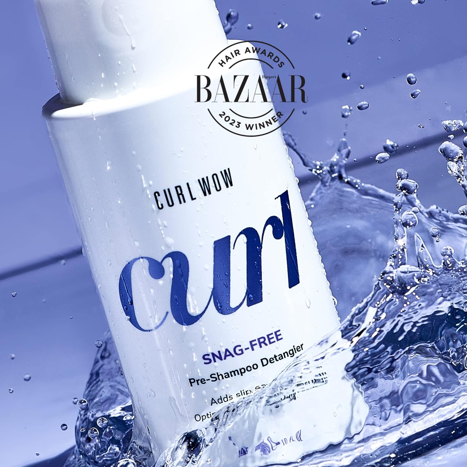 Snag-Free Pre-Shampoo Detangler For Curly Hair