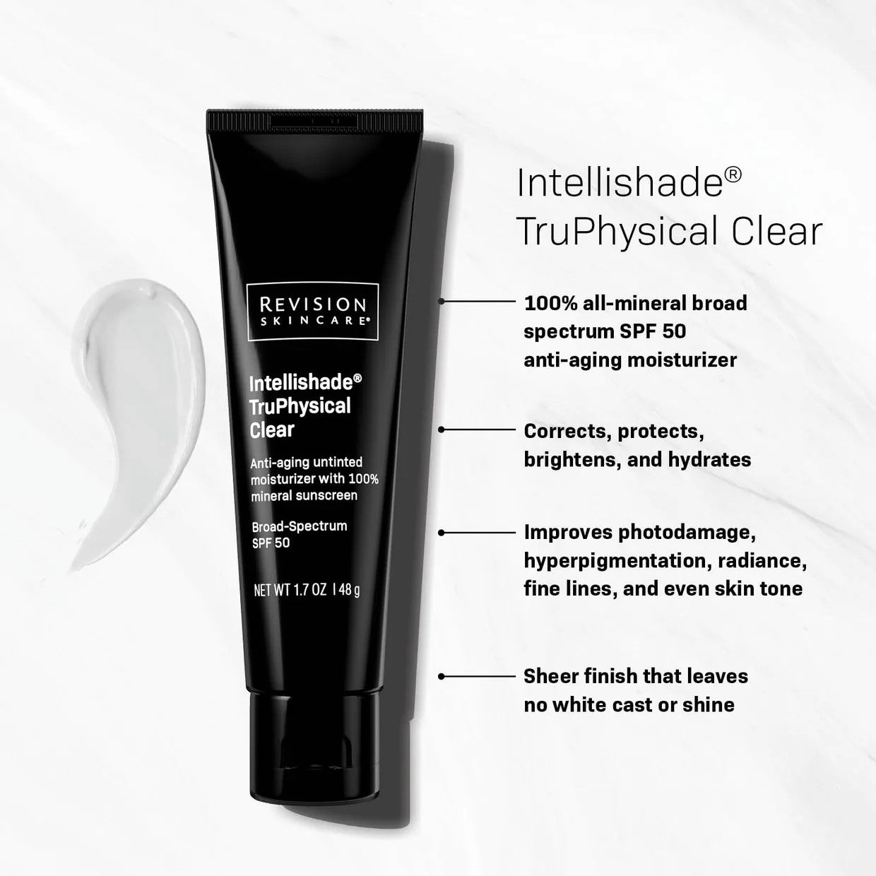 Revision Skincare Intellishade TruPhysical Clear SPF 50 - 1.7 fl oz