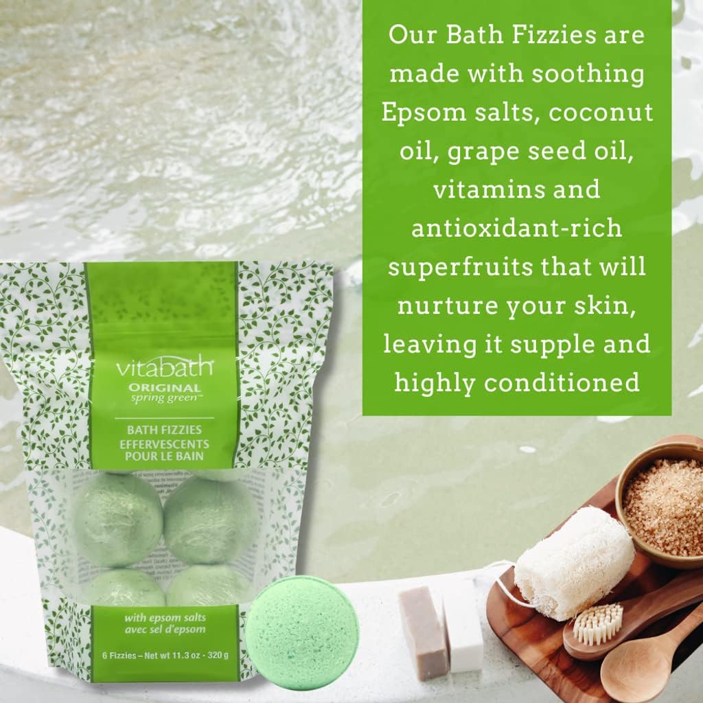 Vitabath Original Spring Green Bath Fizzies
