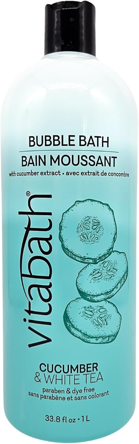 Vitabath Cucumber & White Tea Bubble Bath