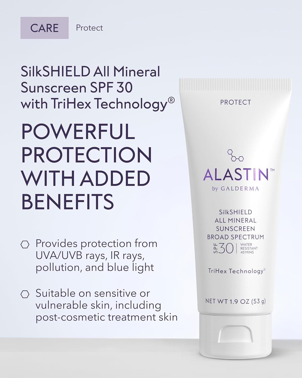 SilkSHIELD® All Mineral Sunscreen SPF 30 with TriHex Technology