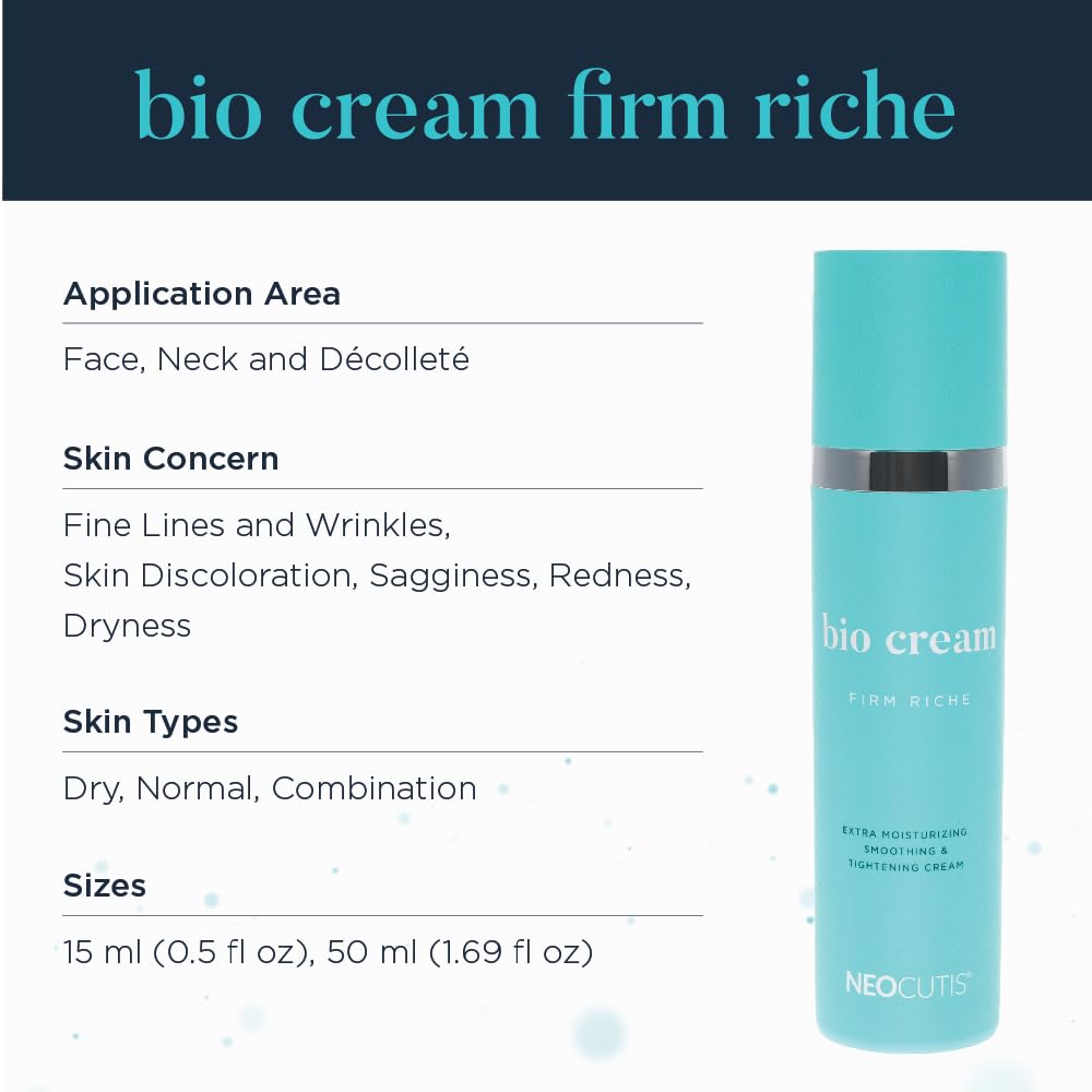NEOCUTIS Bio Cream Firm Riche - Extra Moisturizing Smoothing & Tightening Cream