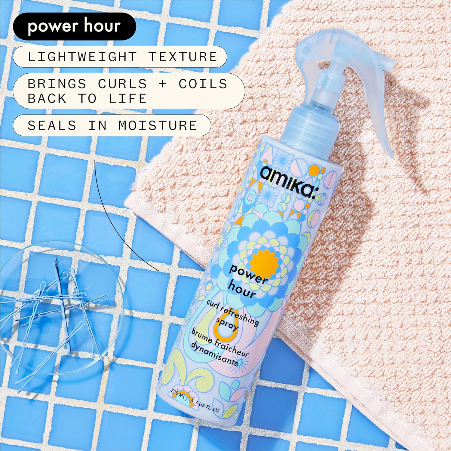 Power Hour Curl Hair Refreshing Spray