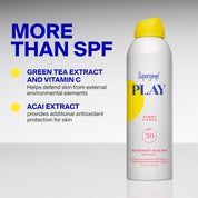 PLAY Antioxidant Body Mist SPF 30 Sunny Citrus