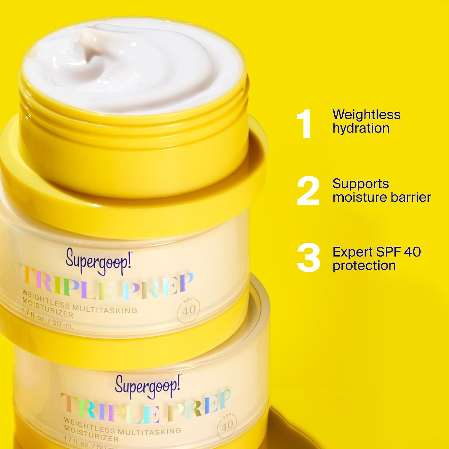 Triple Prep Weightless Multitasking Moisturizer SPF 40