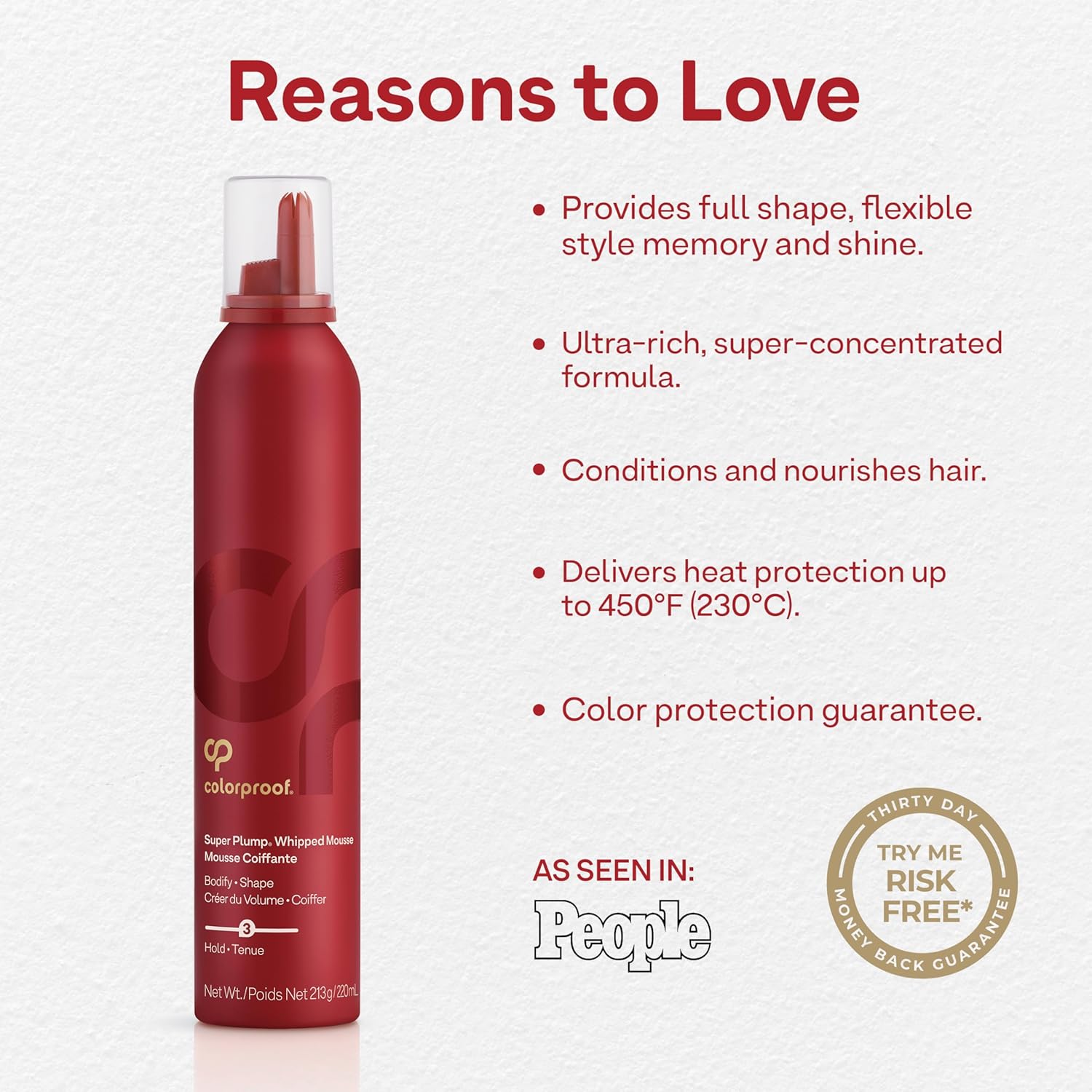 ColorProof Super Plump Whipped Bodifying Hair Mousse