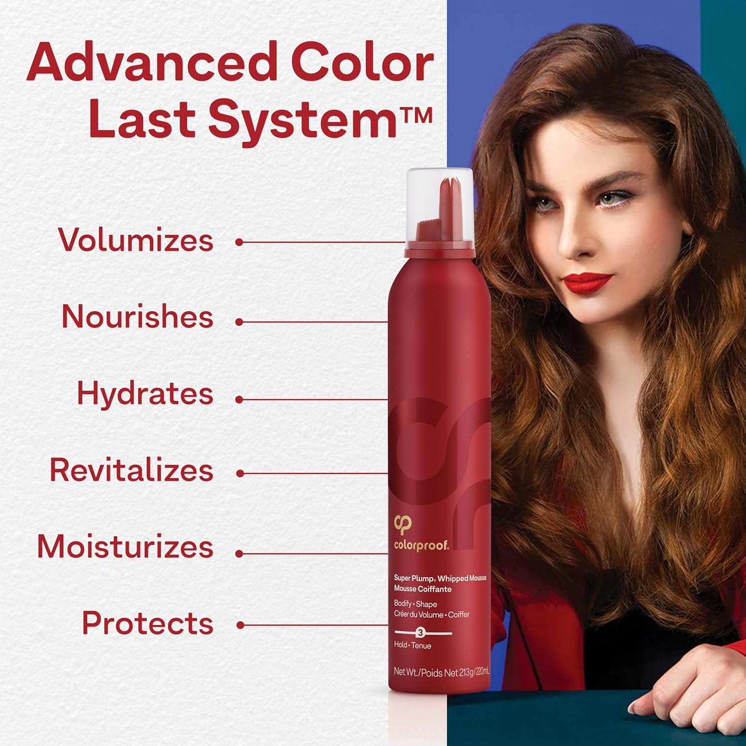 ColorProof Super Plump Whipped Bodifying Hair Mousse