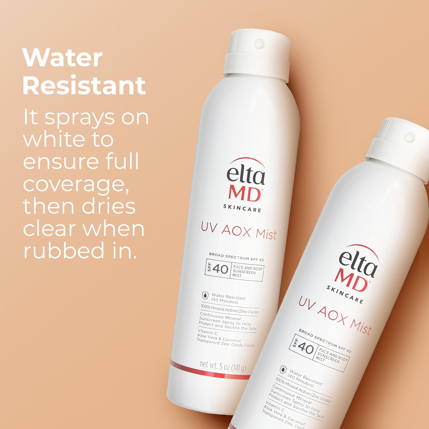 EltaMD UV AOX Mist Face & Body Broad Spectrum SPF 40