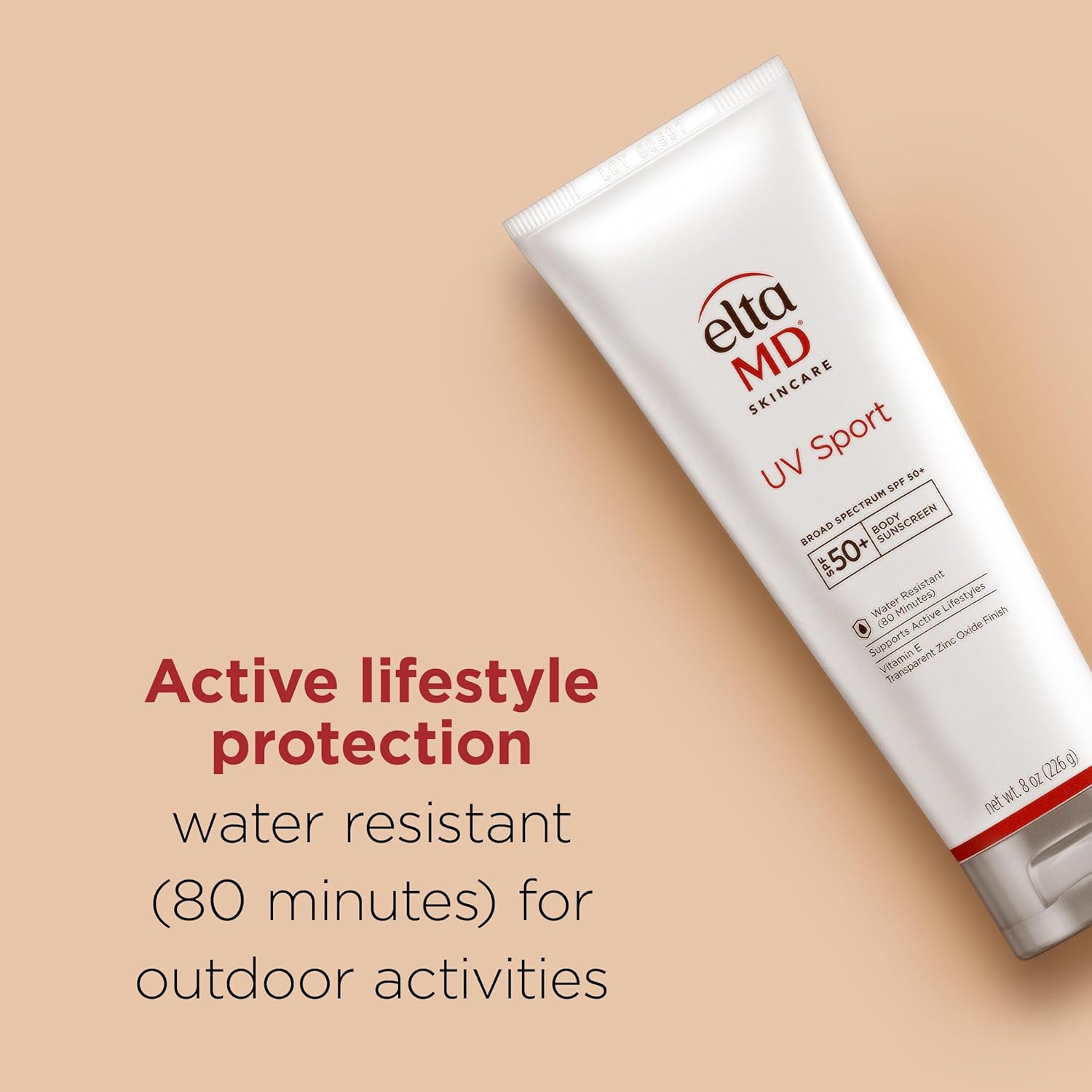 EltaMD UV Sport Broad Spectrum SPF 50+ Sunscreen