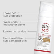 EltaMD UV Restore Broad Spectrum SPF 40 - Tinted
