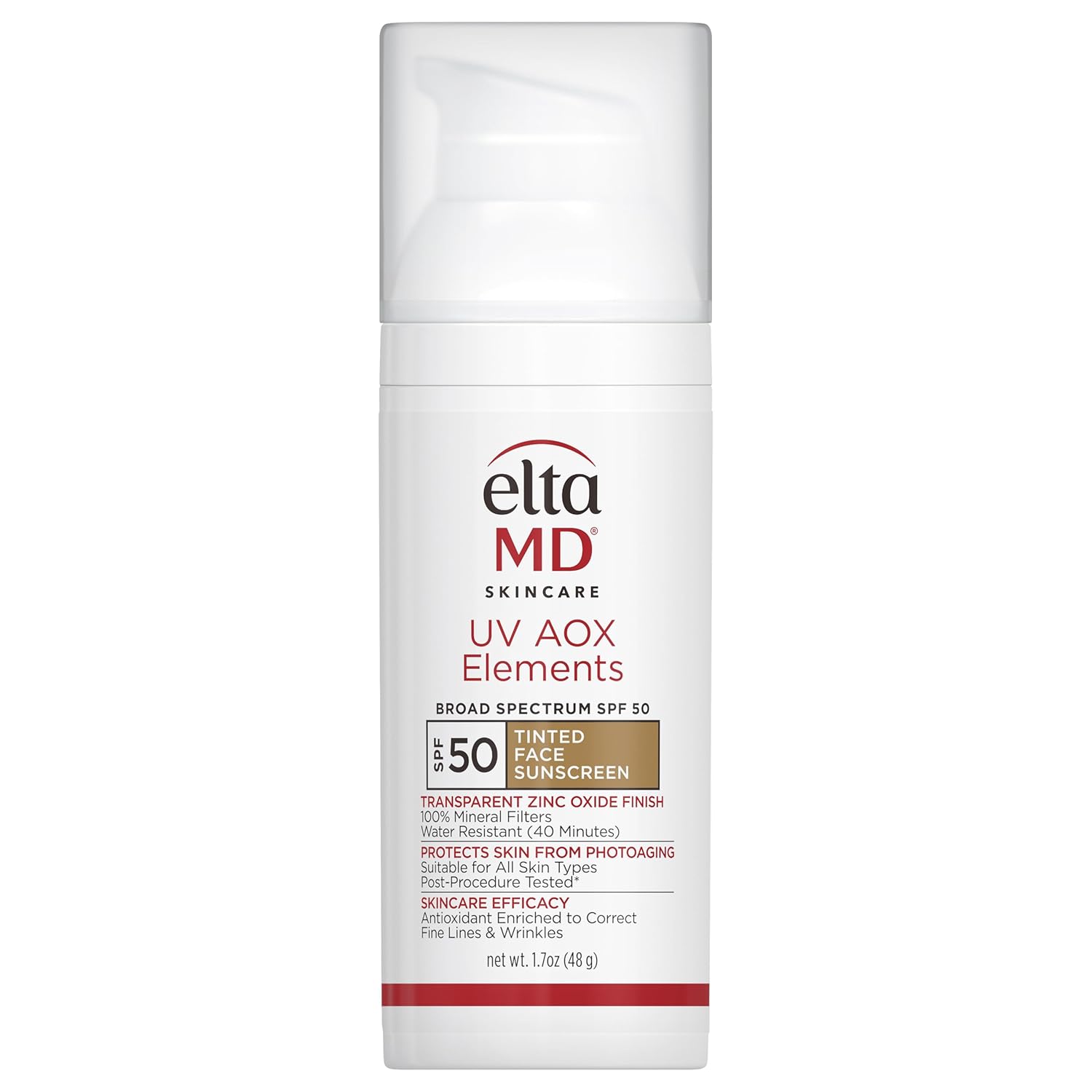EltaMD UV AOX Elements Tinted Broad Spectrum SPF 50