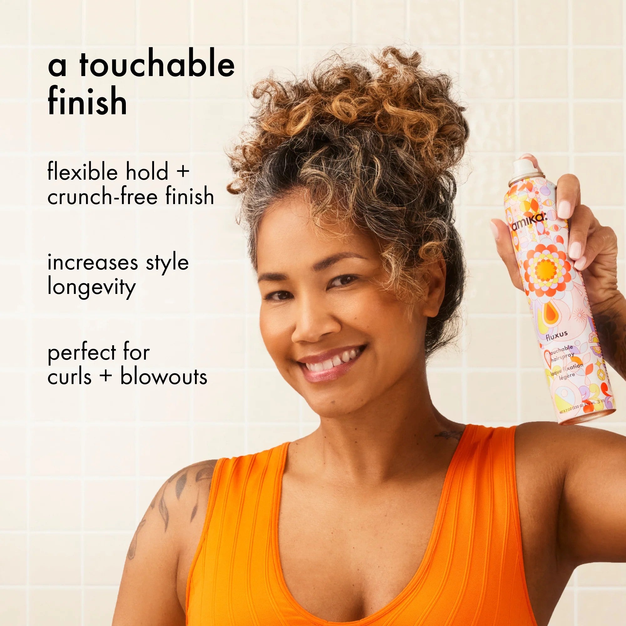 Amika Fluxus Touchable Hairspray