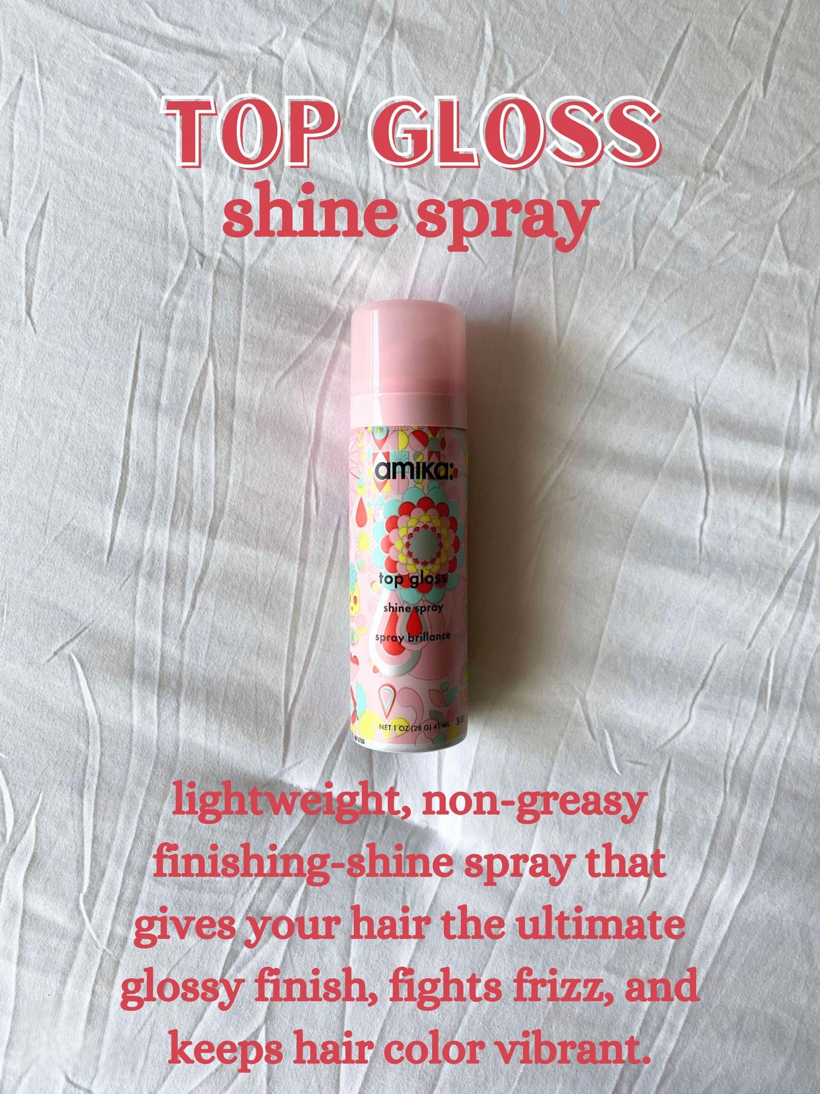 Amika Top Gloss Hair Shine Spray