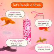 Amika Reset Pink Charcoal Scalp Cleansing Oil