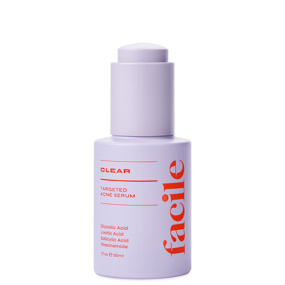 CLEAR - Exfoliating Serum for Blemishes with 7% Glycolic Acid & 3% Lactic Acid