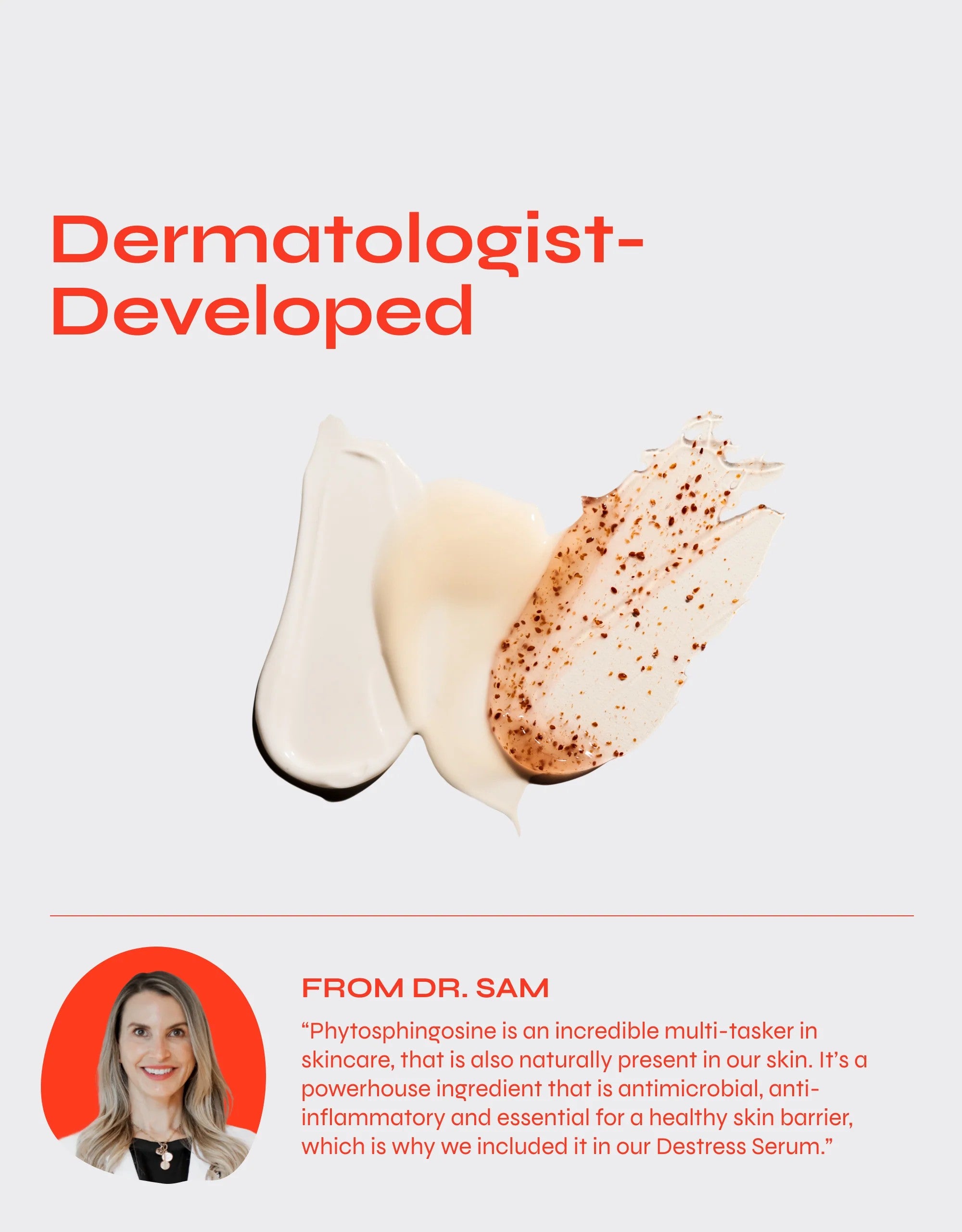 DESTRESS - Redness Calming Serum with Vitamin C & Ceramides