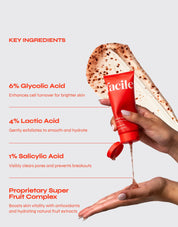 The Buzz - Brightening Exfoliating Facial Treatment with AHA & BHA