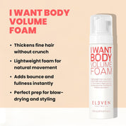 I Want Body Volume Foam