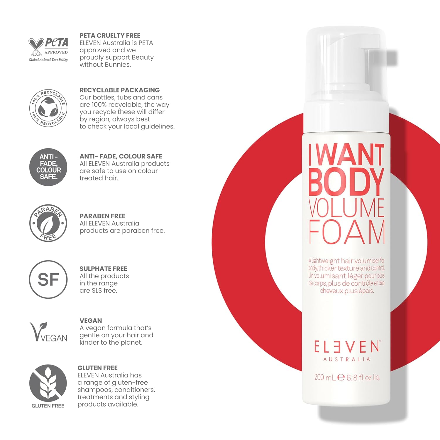 I Want Body Volume Foam