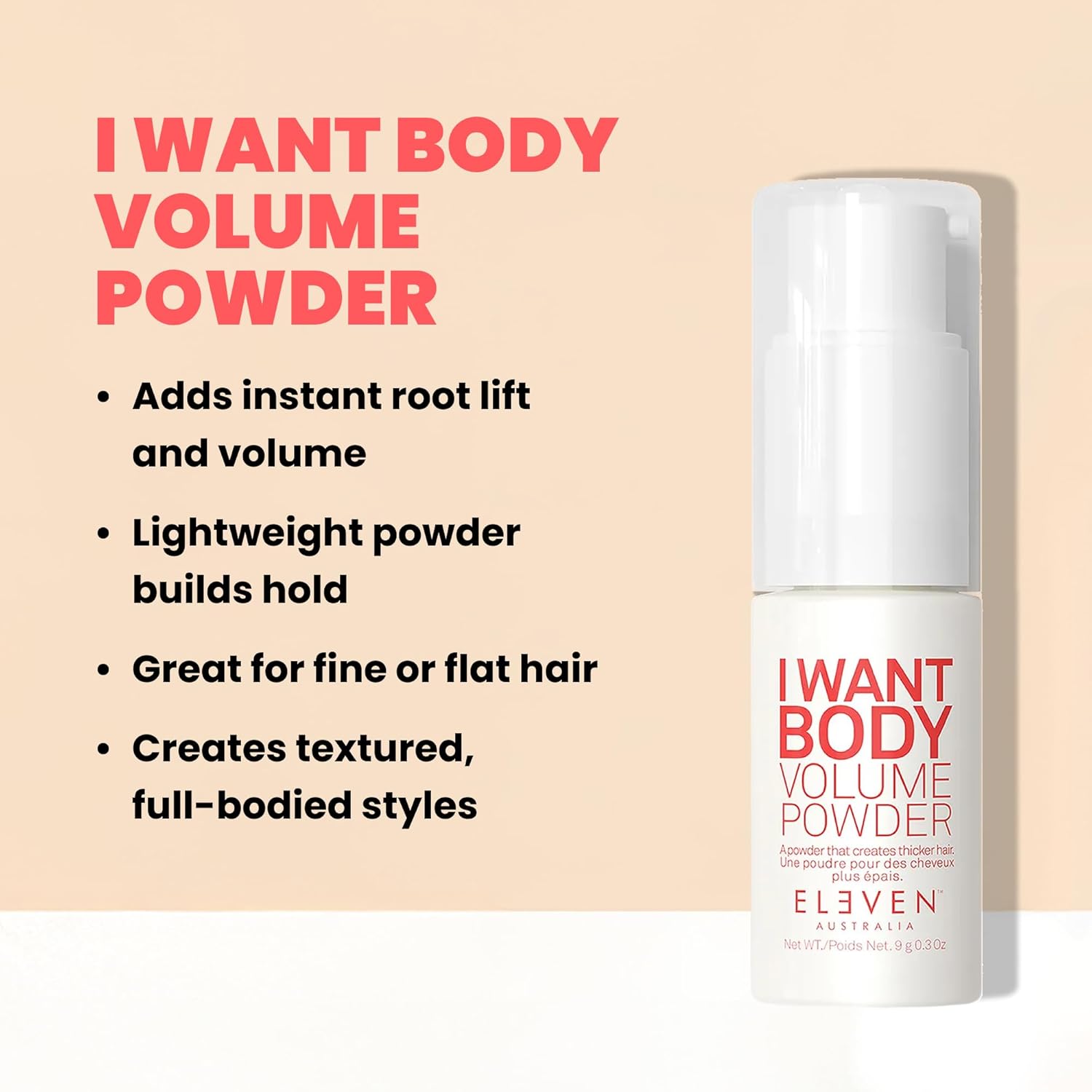 I Want Body Volume Powder