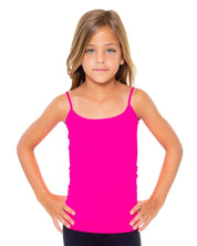 Girls Full Camisole 7/10 Neon Fuchsia