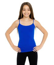 Girls Full Camisole 10/14 Cobalt