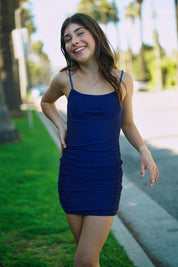 Skylar Dress Blue