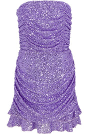 Gold Rush NYC Girls Ophelia Sequin Dress Violet