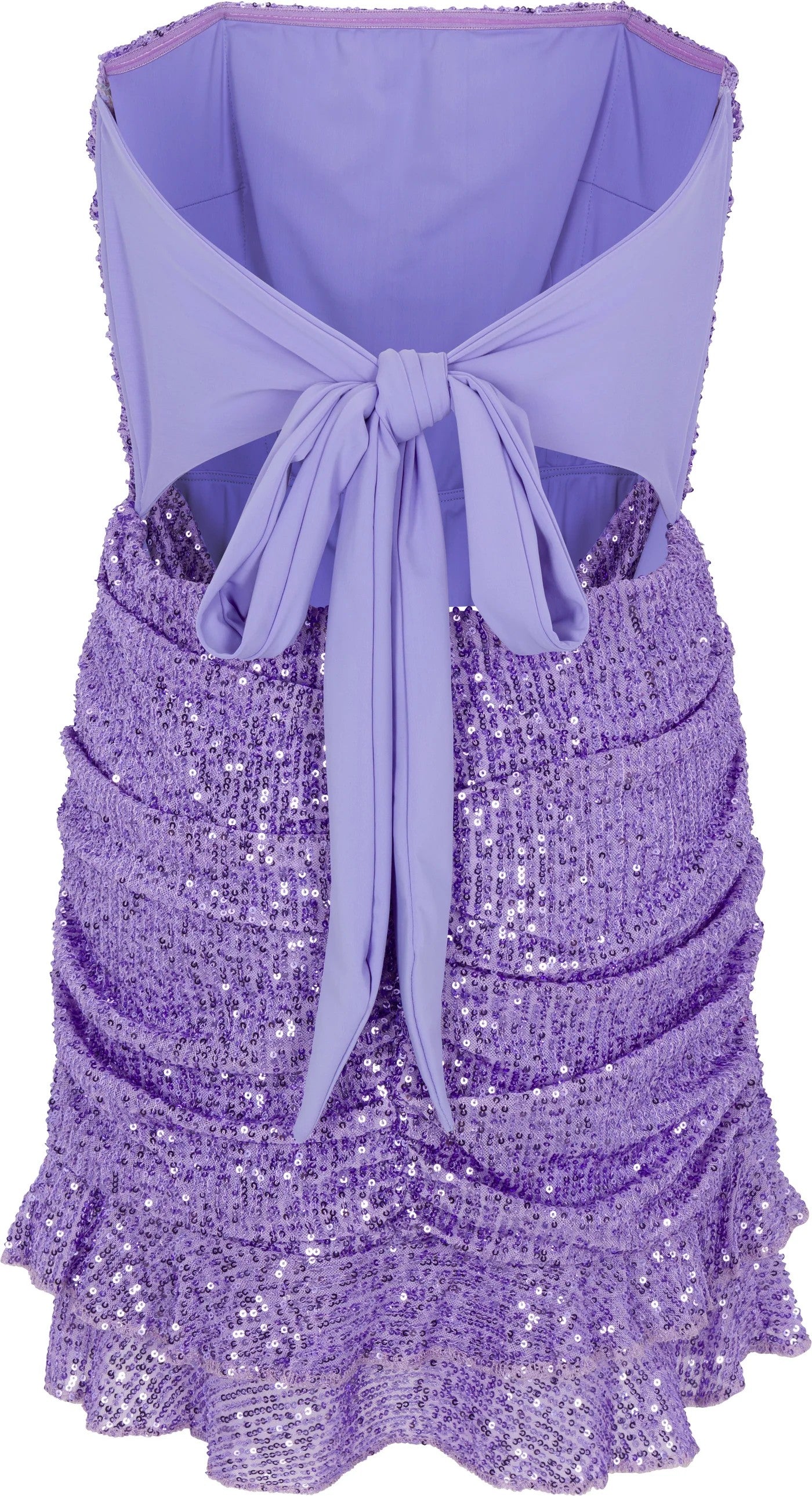 Gold Rush NYC Girls Ophelia Sequin Dress Violet