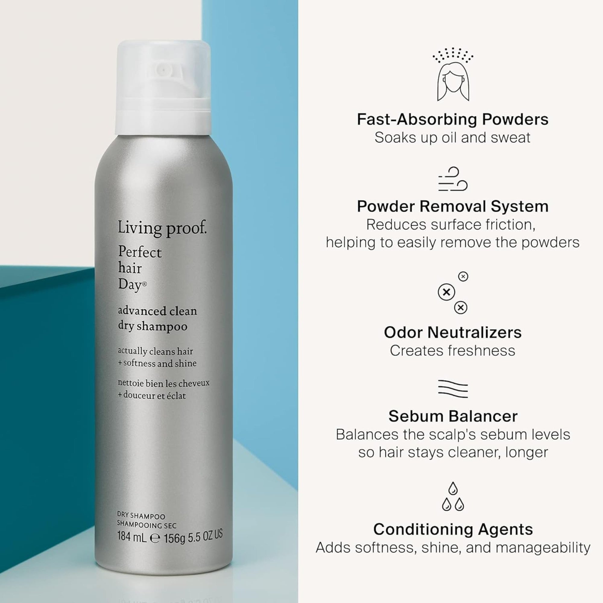 Perfect Hair Day Advanced Clean Dry Shampoo 5.5 FL Oz