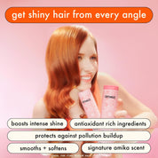 Amika Mirrorball High Shine + Protect Shampoo