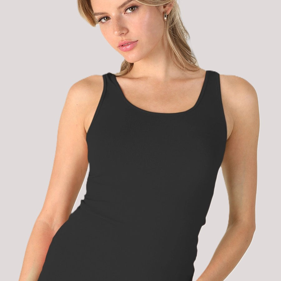Niki Biki Plain Jersey Tank Top