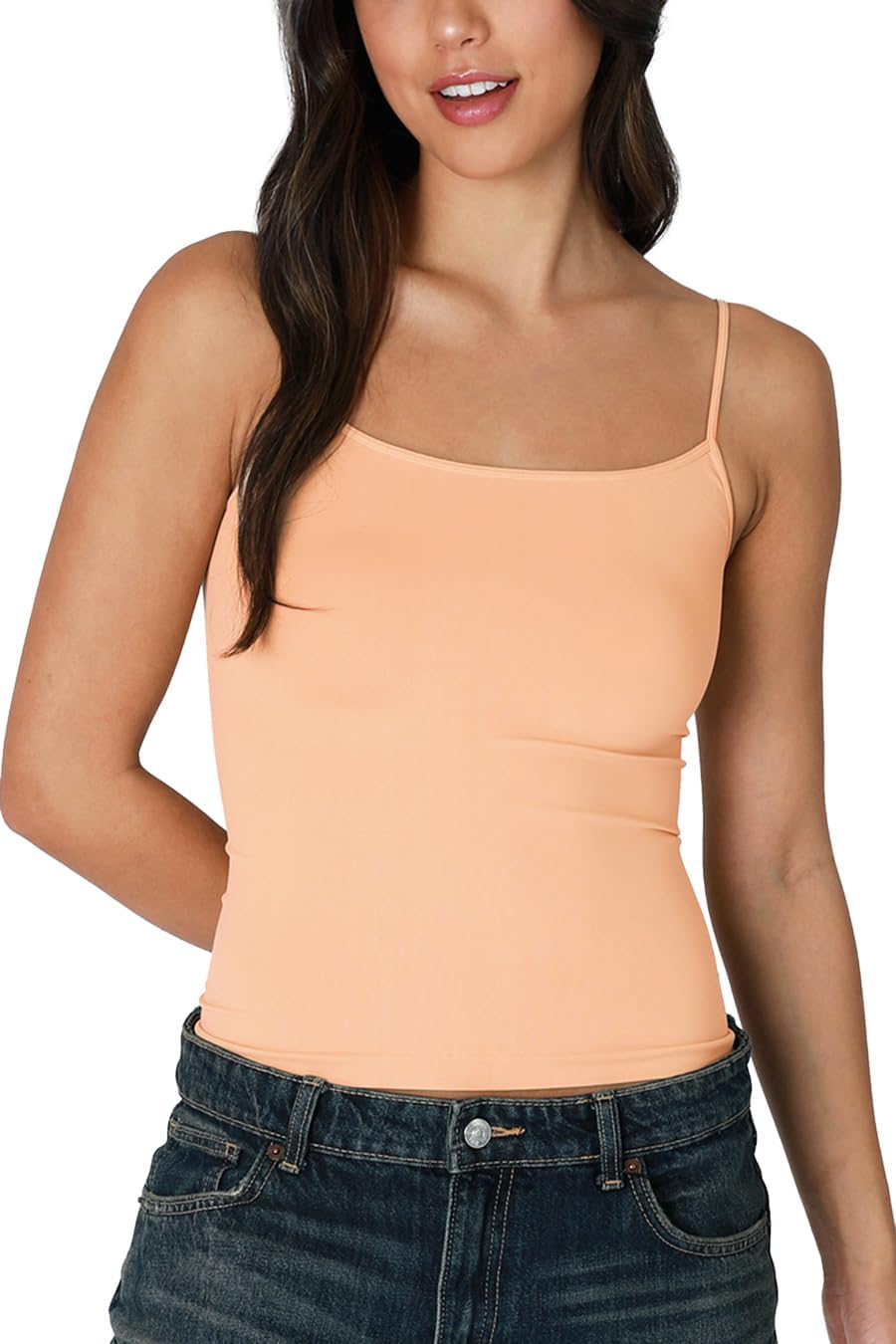 Niki Biki Short Length Camisole Papaya