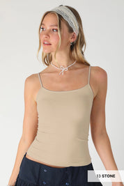 Niki Biki Short Length Camisole Stone