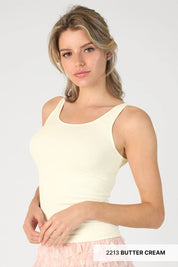 Niki Biki Short Length Tank Butter Cream
