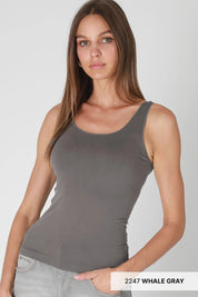 Niki Biki Short Length Tank Gray