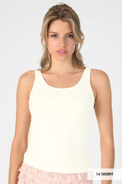 Niki Biki Short Length Tank Ivory